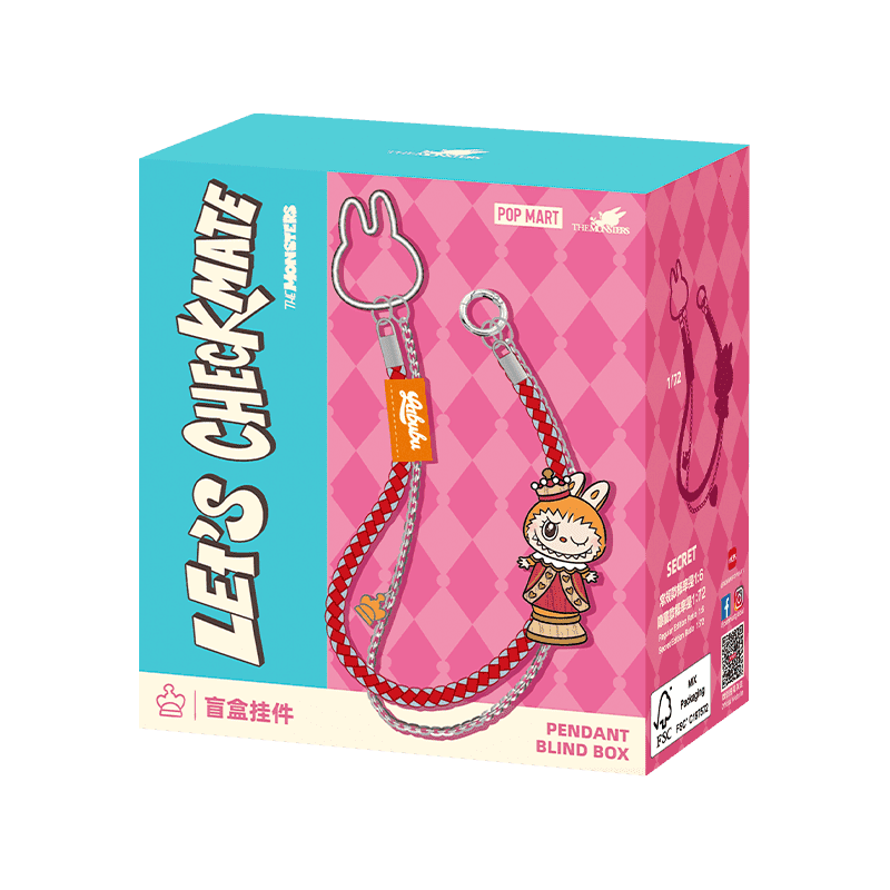 LABUBU Pendant Blind Box – THE MONSTERS Let’s Checkmate Series