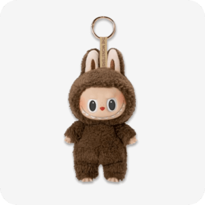 Tasty Macarons Chestnut Cocoa – Labubu Keychain