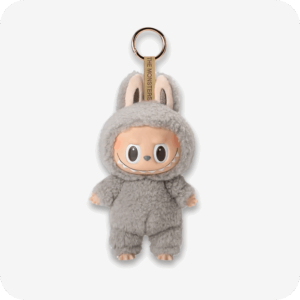 Tasty Macarons Sesame Bean – Labubu Keychain