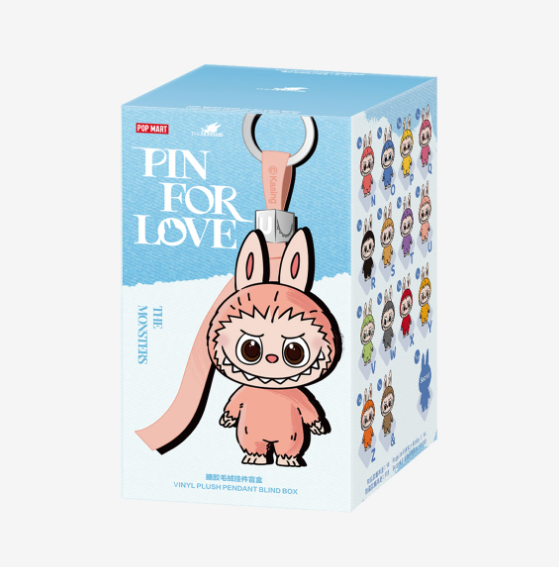 LABUBU Vinyl Plush Pendant Blind Box (N–Z) – THE MONSTERS Pin for Love Series